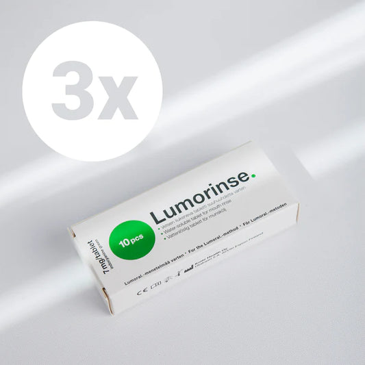 Lumorinse®, 30 stk.(3 x 10 tabletter)